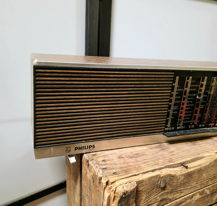 Vintage 1960s Philips Philetta de Luxe 380 Radio - Tabletop Receiver - Not fully functional - Yatva
