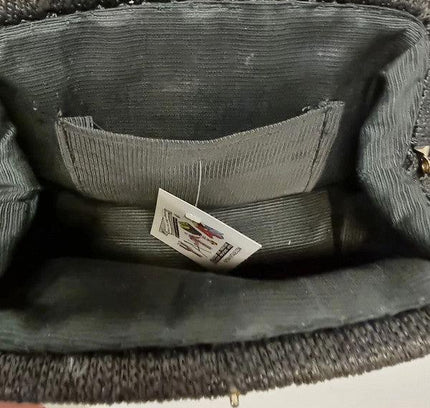 Vintage 1960's Sisal Crochet Handbag - Yatva