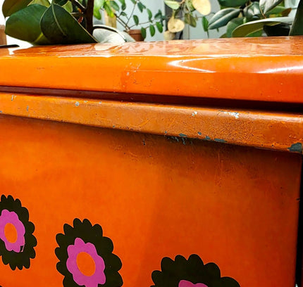 Vintage 1970s Brabantia "Patrice" Bread Bin - Yatva