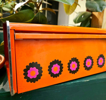 Vintage 1970s Brabantia "Patrice" Bread Bin - Yatva
