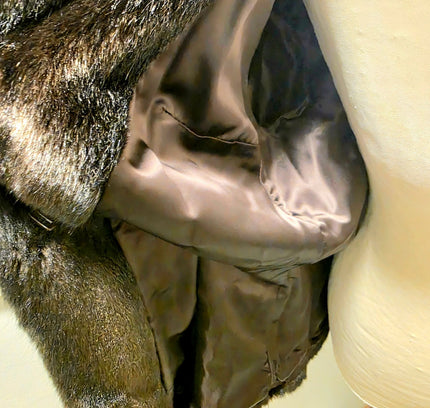 Vintage 1970's Fur Bijou By Heinz Oestergaard Coat - Yatva