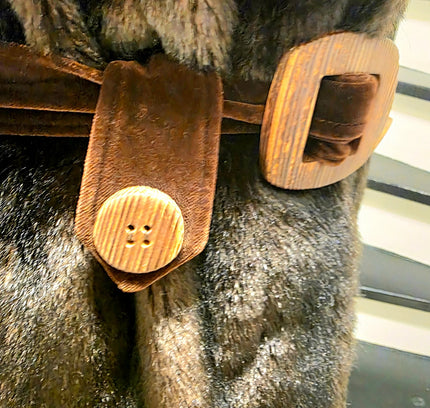 Vintage 1970's Fur Bijou By Heinz Oestergaard Coat - Yatva