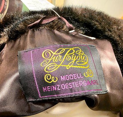 Vintage 1970's Fur Bijou By Heinz Oestergaard Coat - Yatva