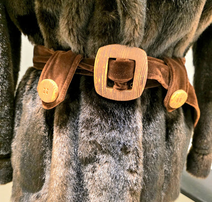 Vintage 1970's Fur Bijou By Heinz Oestergaard Coat - Yatva