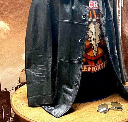 Vintage 1970s Leather Jacket - Yatva