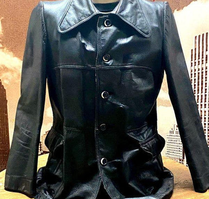 Vintage 1970s Leather Jacket - Yatva