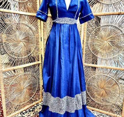 Vintage 1970's Maxi Dress - Yatva