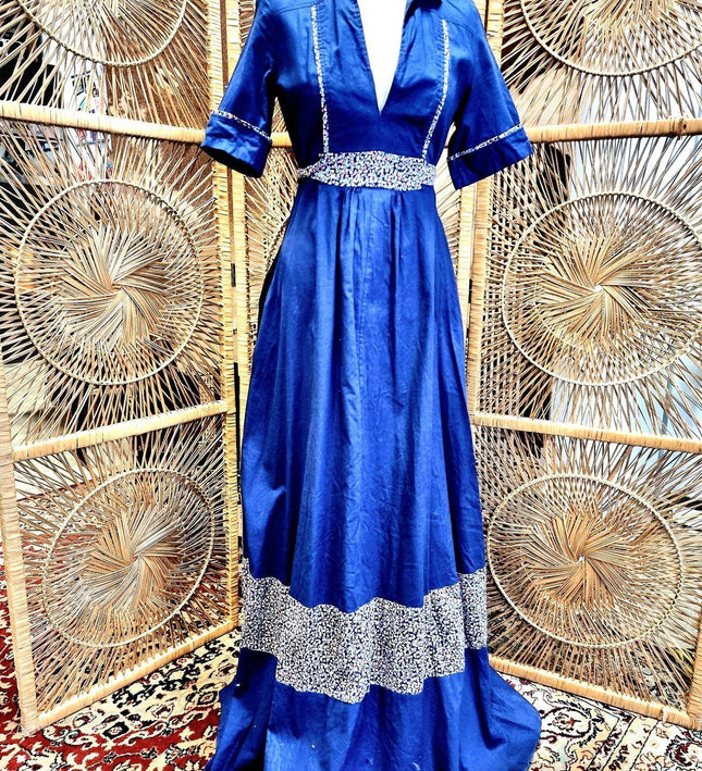 Vintage 1970's Maxi Dress - Yatva