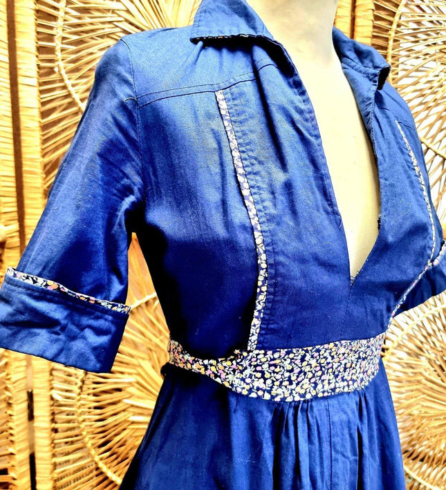 Vintage 1970's Maxi Dress - Yatva