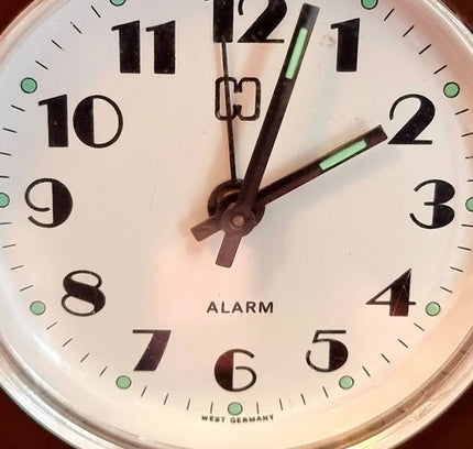 Vintage 1970's Mid Century Alarm Clock By Hema - Yatva
