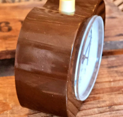 Vintage 1970's Mid Century Alarm Clock By Hema - Yatva