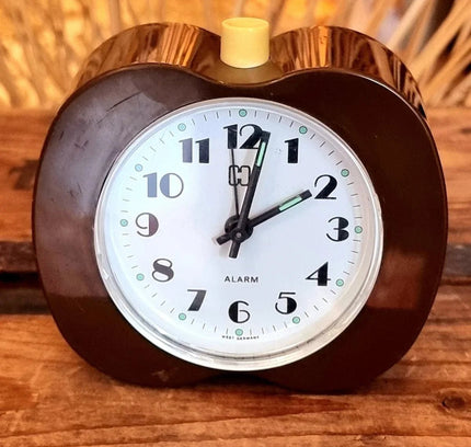 Vintage 1970's Mid Century Alarm Clock By Hema - Yatva