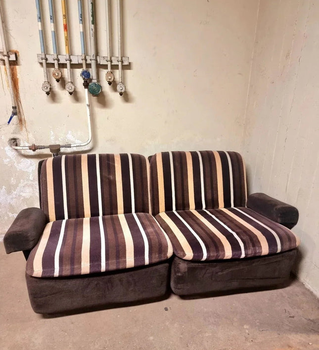 Vintage 1970s Modular Sofa Authentic - Yatva