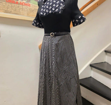 Vintage 1970's Quilted Dress - Yatva