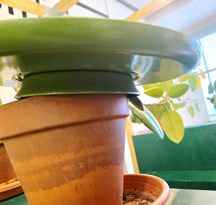 Vintage 1970s Rubbermaid Avocado Green Lazy Susan Base - Yatva