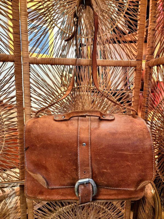 Vintage 1970's School Shoulder Bag - Yatva