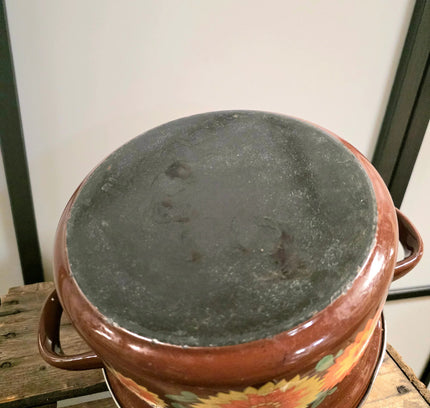 Vintage 1970s (Set of 3) Enamel Cooking Pots - Yatva