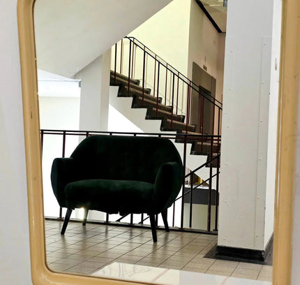 Vintage 1970s Space Age Mirror - Yatva