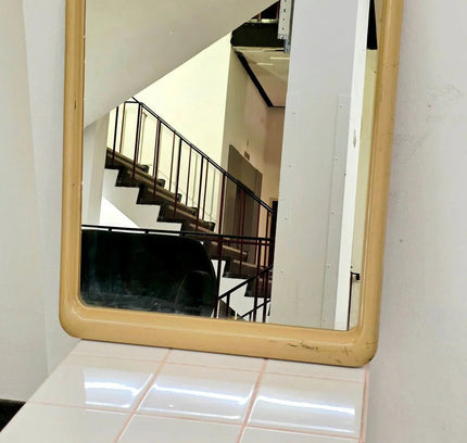 Vintage 1970s Space Age Mirror - Yatva