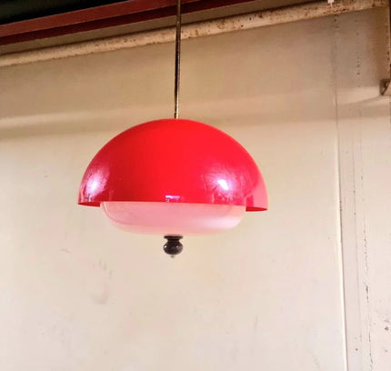 Vintage 1970s Space - Age Pendant HangLamp - Yatva