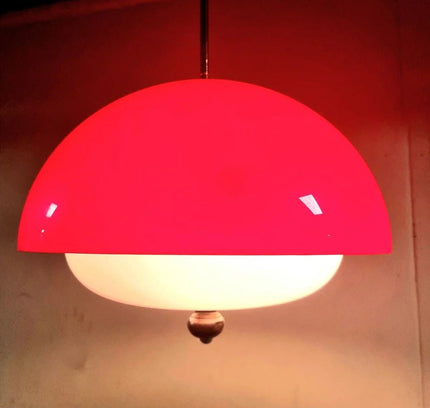 Vintage 1970s Space - Age Pendant HangLamp - Yatva