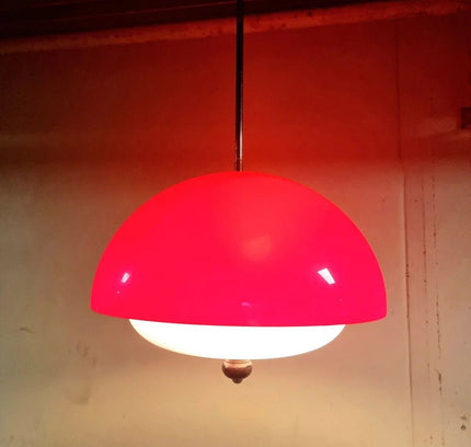 Vintage 1970s Space - Age Pendant HangLamp - Yatva