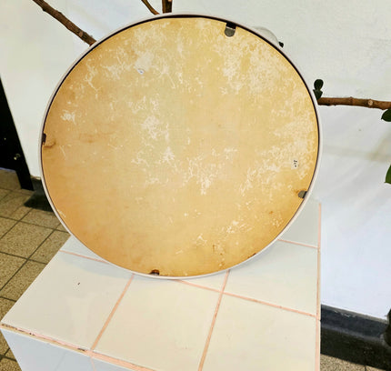 Vintage 1970s Space Age Round Mirror - Yatva