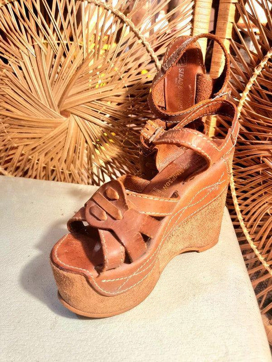 Vintage 1970's Stead & Simpson Platform Shoes - Yatva