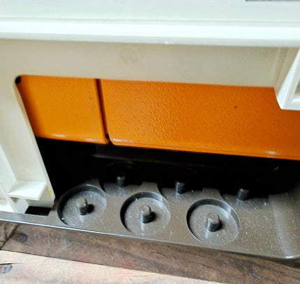 Vintage 1970s Toyota Model-4300 Sewing Machine – Retro Orange Heavy Duty - Yatva