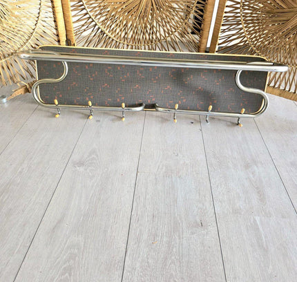 Vintage 1970's Wall Mount Coat Rack - Yatva
