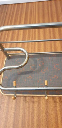 Vintage 1970's Wall Mount Coat Rack - Yatva
