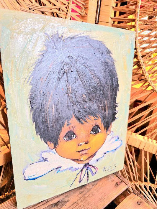 Vintage 1971 Painting - Yatva