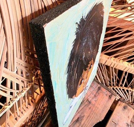 Vintage 1971 Painting - Yatva