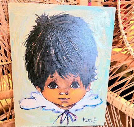 Vintage 1971 Painting - Yatva