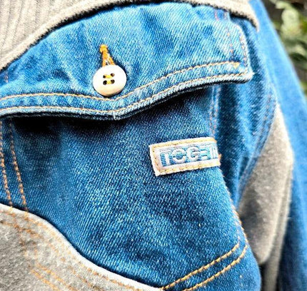 Vintage 1980's ( 2 Piece ) Together Denim Trouser Set - Yatva