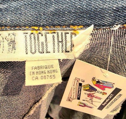 Vintage 1980's ( 2 Piece ) Together Denim Trouser Set - Yatva