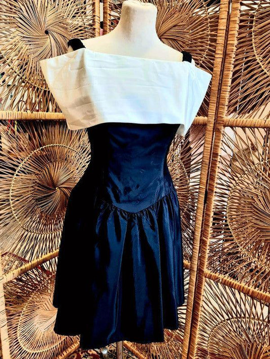 Vintage 1980s Avant Garde Cocktail Dress - Yatva