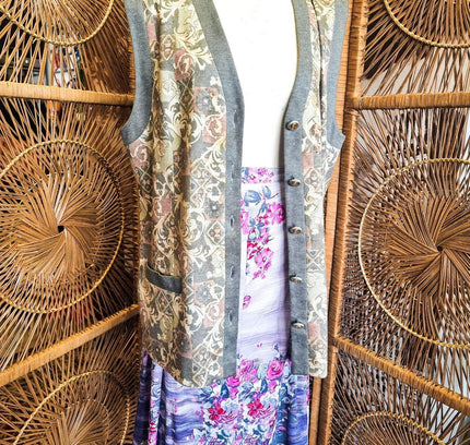 Vintage 1980's Baruch Gillet Waistcoat - Yatva
