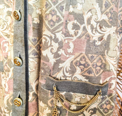 Vintage 1980's Baruch Gillet Waistcoat - Yatva