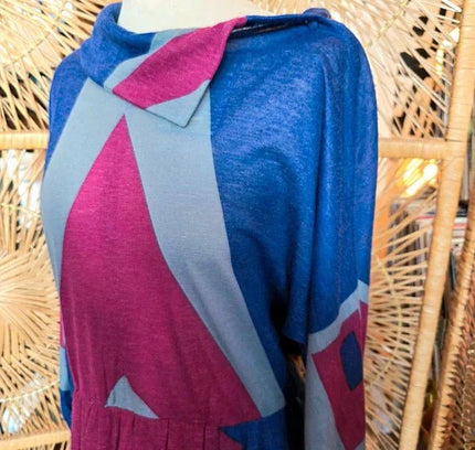 Vintage 1980's Batwing Dress - Yatva