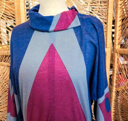 Vintage 1980's Batwing Dress - Yatva
