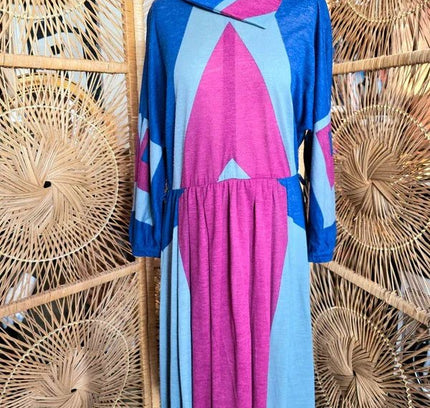 Vintage 1980's Batwing Dress - Yatva