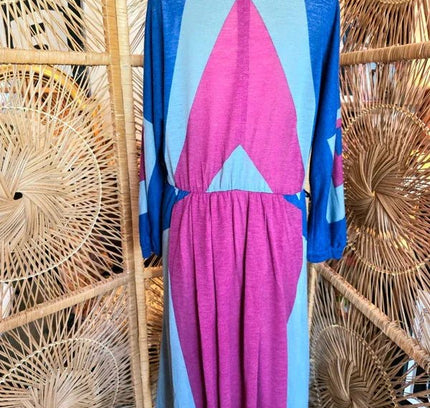 Vintage 1980's Batwing Dress - Yatva