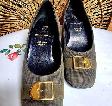 Vintage 1980's Bruno Magli Shoes - Yatva