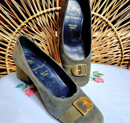 Vintage 1980's Bruno Magli Shoes - Yatva