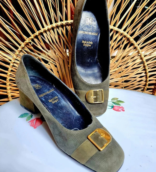 Vintage 1980's Bruno Magli Shoes - Yatva