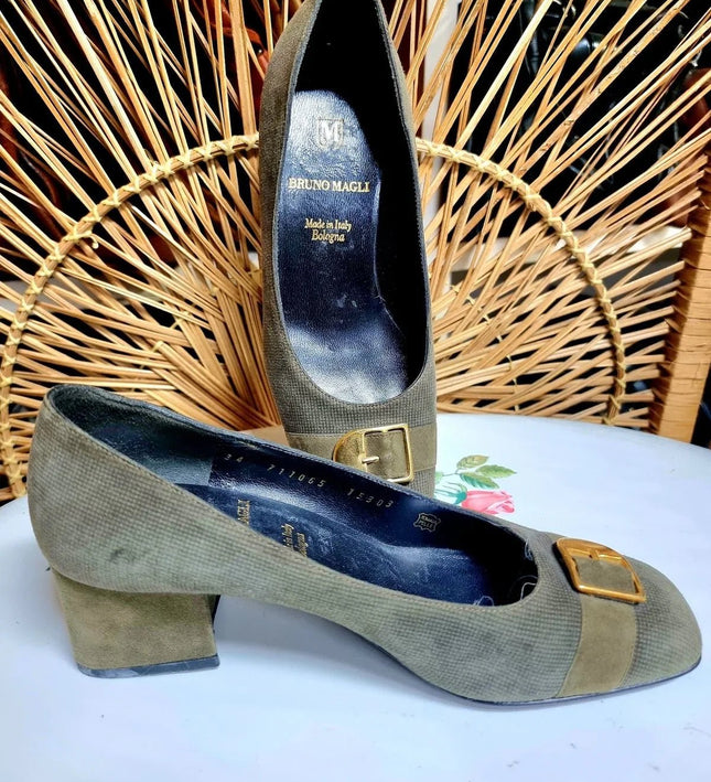 Vintage 1980's Bruno Magli Shoes - Yatva