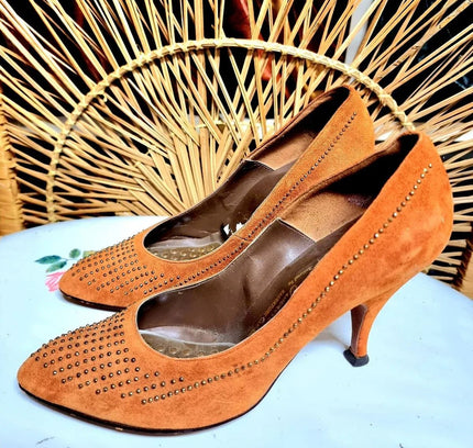Vintage 1980's Cangemi Stud Shoes - Yatva