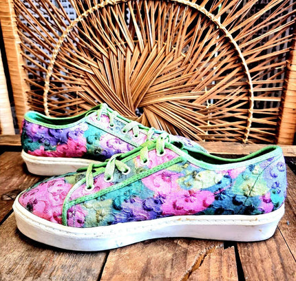 Vintage 1980's Catalina Lace Trainers - Yatva