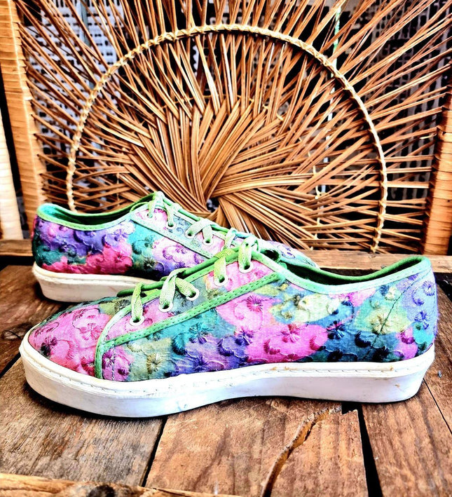 Vintage 1980's Catalina Lace Trainers - Yatva